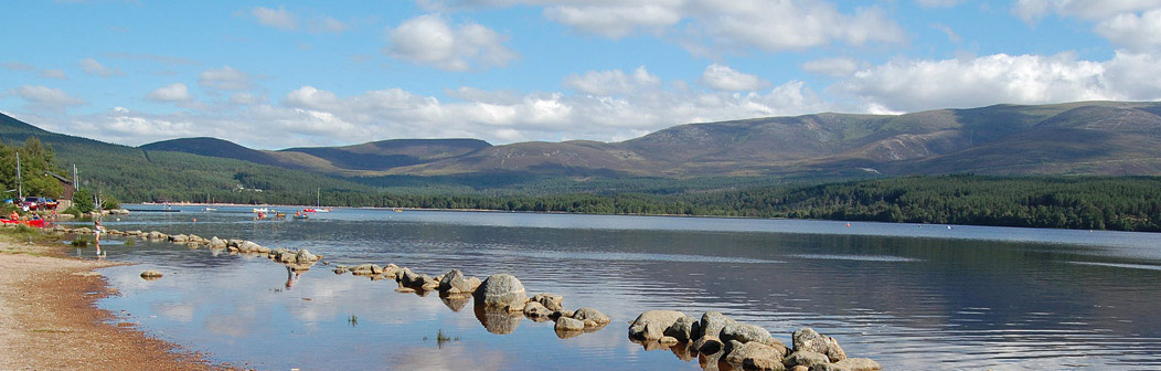 Nearby Loch Morlich