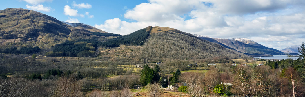 View over Am Bothan