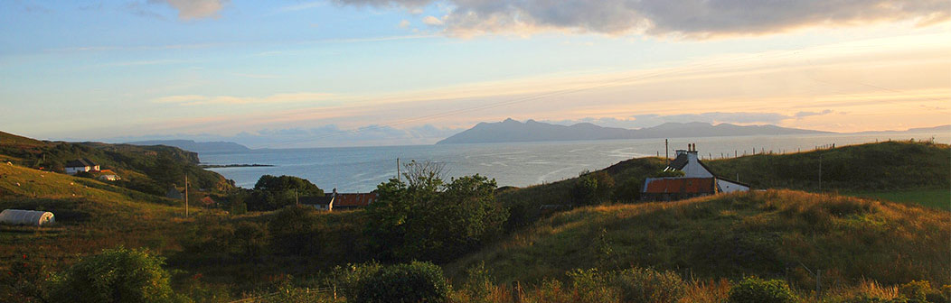 View from Sea Croft Isle of Skye