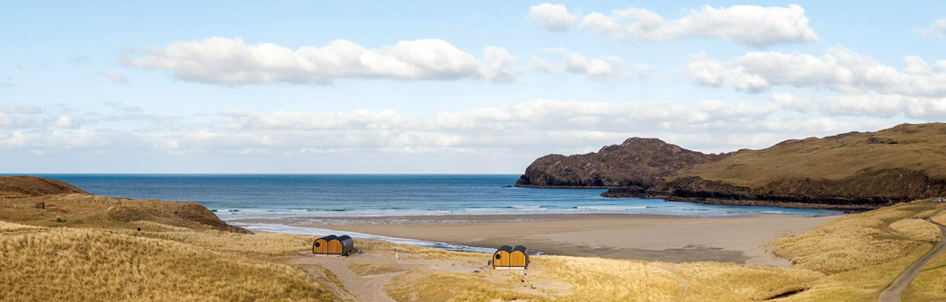 Cliff Beach Cabins, Isle of Lewis