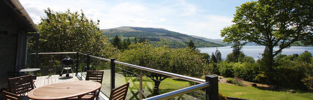 View from Braeside Cottage