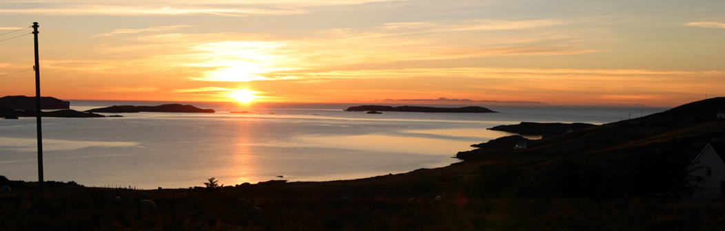 View over the Summer Isles