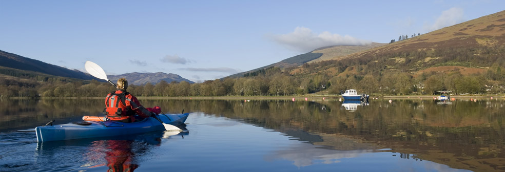 Loch Earn near Comrie
