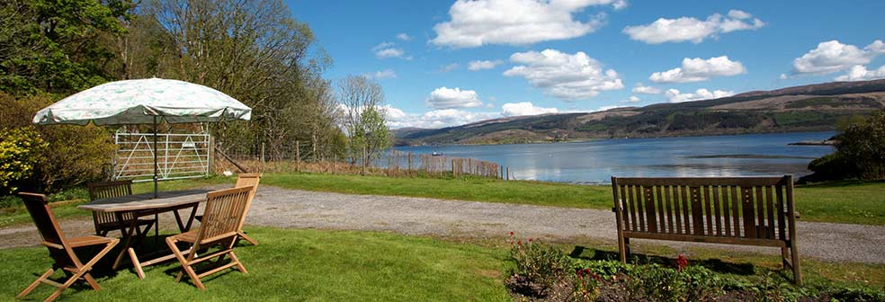 View from Loch Cottage