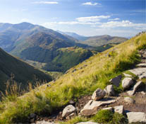 Path up Ben Nevis