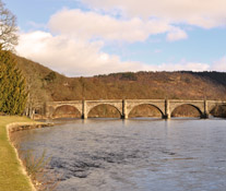 Bridge over River Tay at Dunkeld